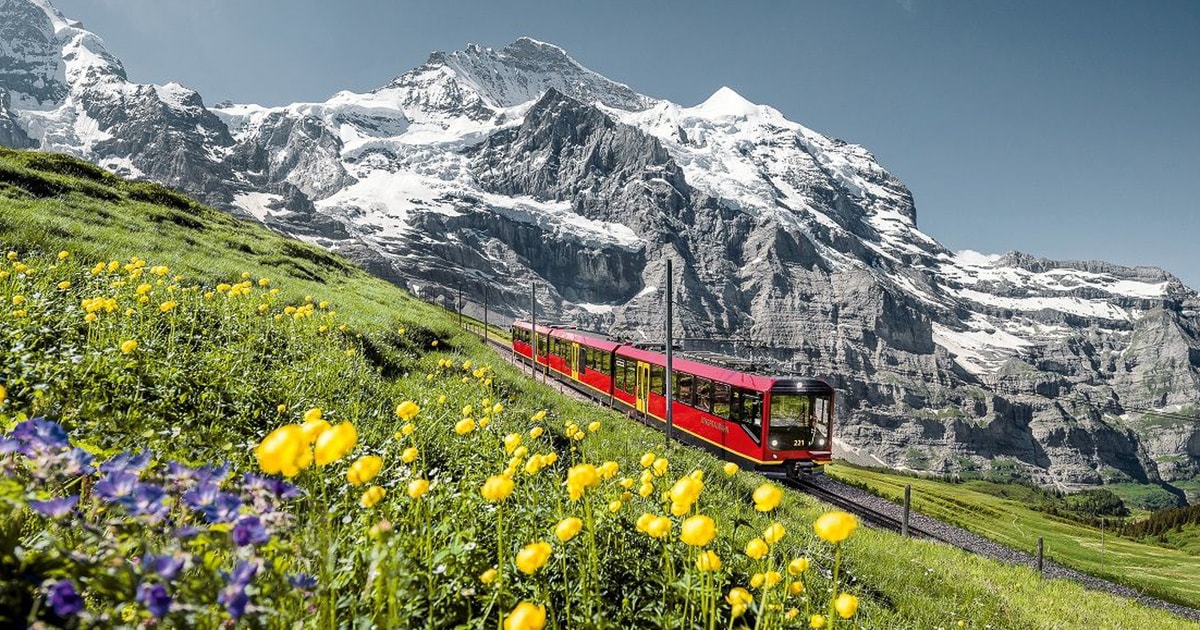 Day trip to Interlaken and Jungfrau from Lausanne with mountain train - Image 2